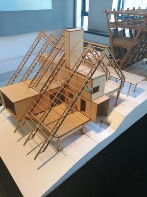 空间与实践 烟台大学建筑系学生参观模型制作工坊纪实