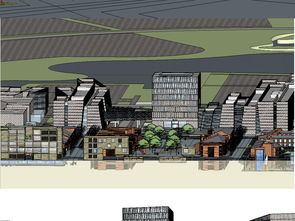 学校规划建筑模型设计素材 建筑模型模型大全 19023235